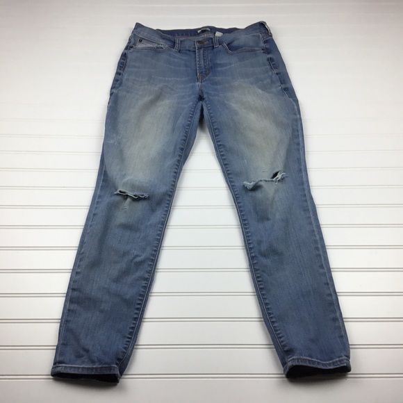 J. Crew Busted Knee Skinny Jeans - Picture 4 of 8